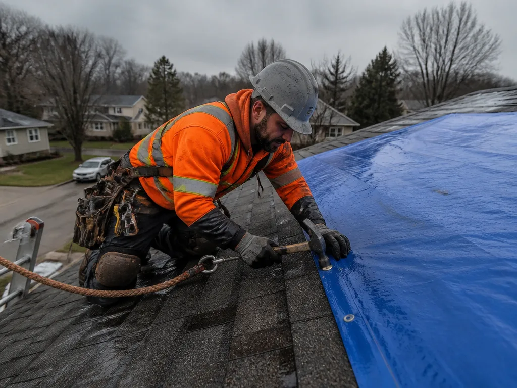 Emergency Roof Tarping
